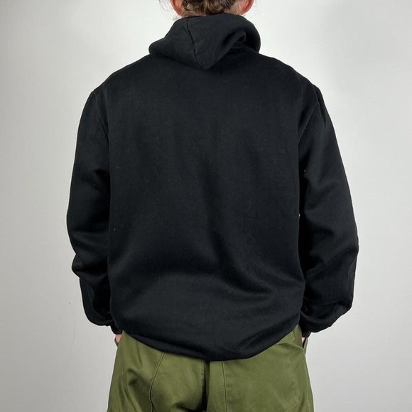 Champion Black Long Sleeved Sweatshirt Size Mens 2XL - Picture 2 of 3